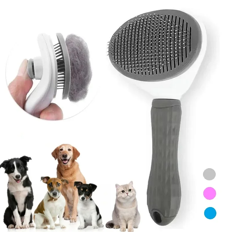 Pet Supplies Dropshipping - Pet Dog Brush Cat Comb Self