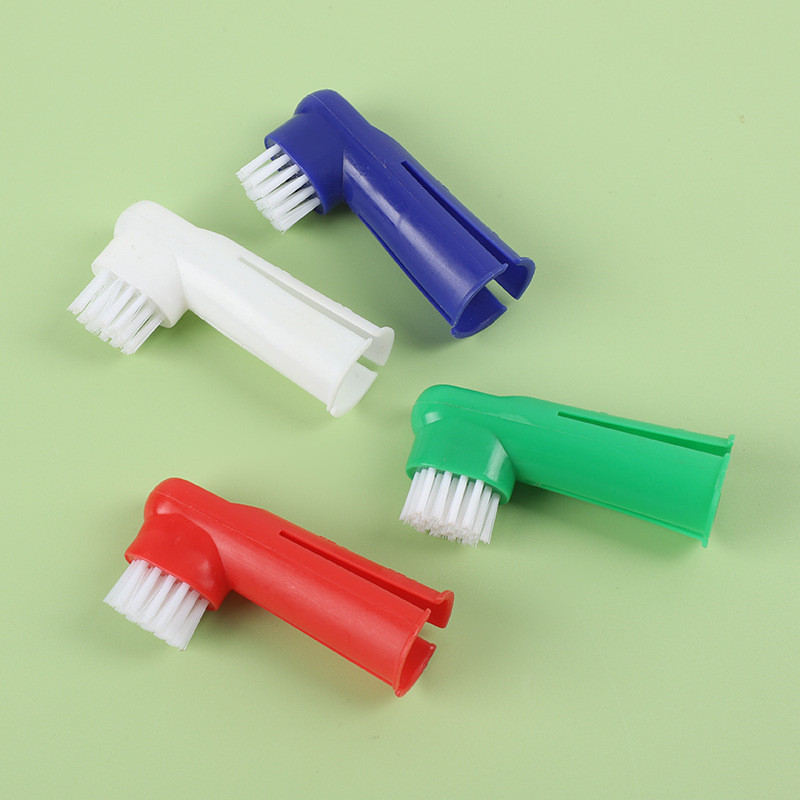 Pet Supplies Dog Food - Soft Pet Finger Dog Toothbrush Dog