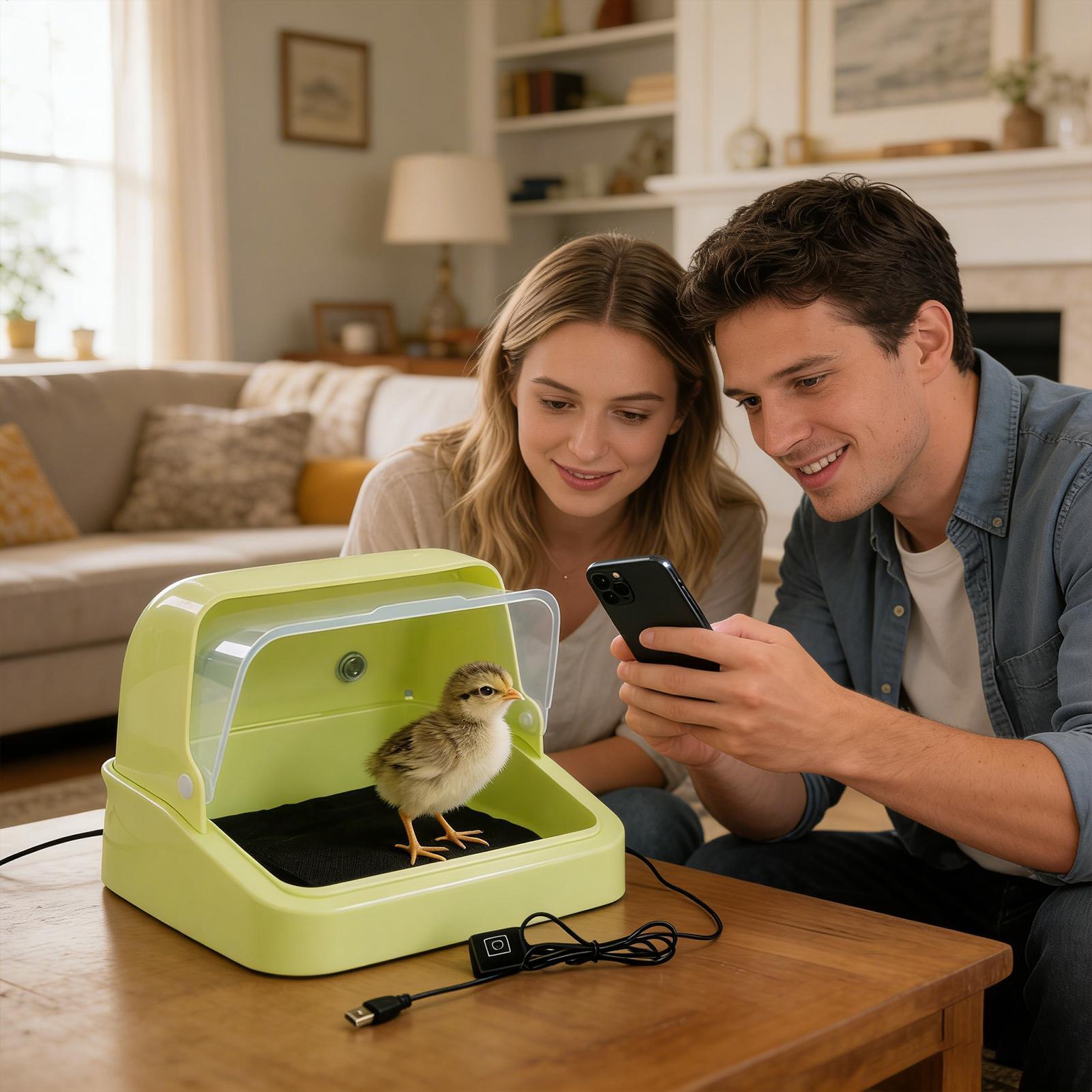 Bird Cage Parrot - Brooder Box Poultry Breeding Cage With