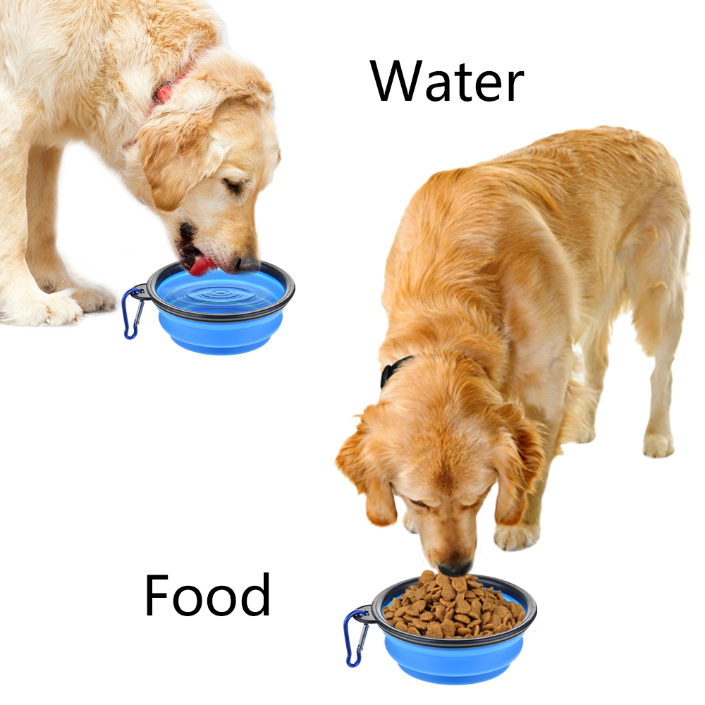 Collapsible Pet Silicone Dog F - Pet Supplies Dog Food recension och pris