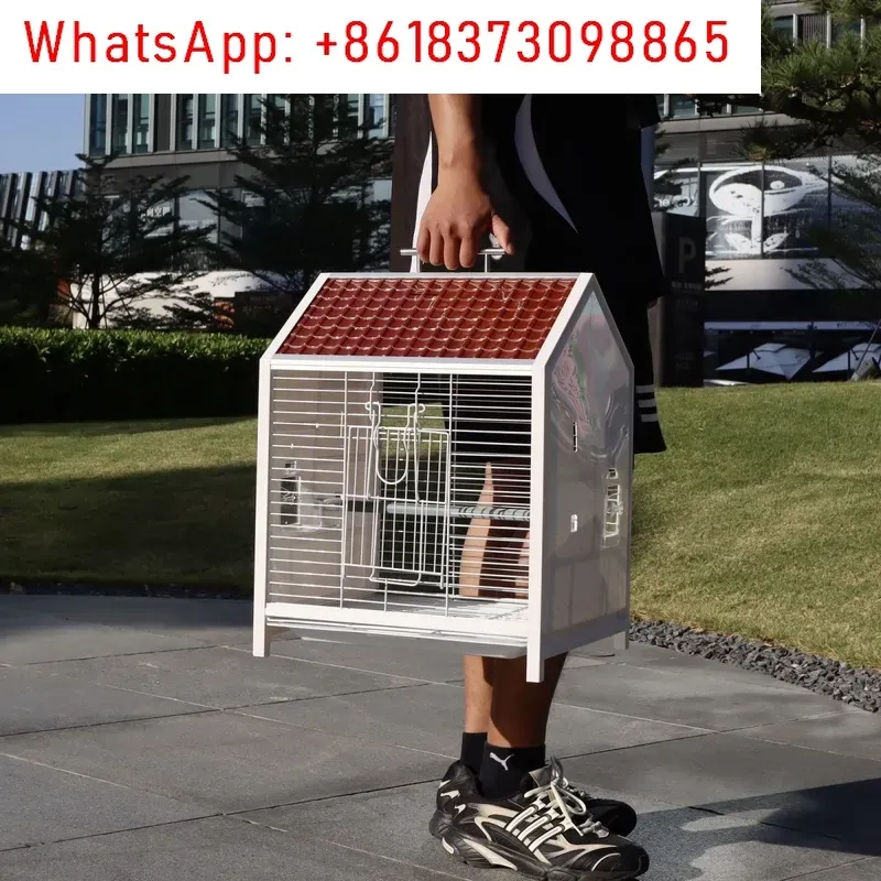 1pcs Splash-proof Horizontal S - Bird Cage Parrot recension och pris