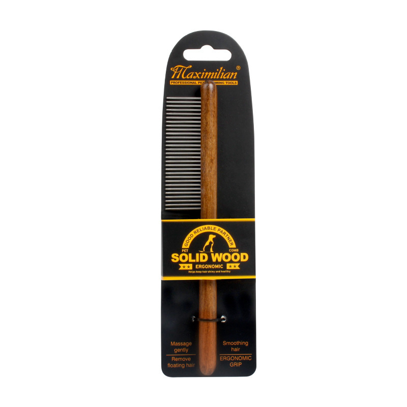 Pet Dog Comb Antique Solid Woo - Pet X Supplies & Tack Photos recension och pris