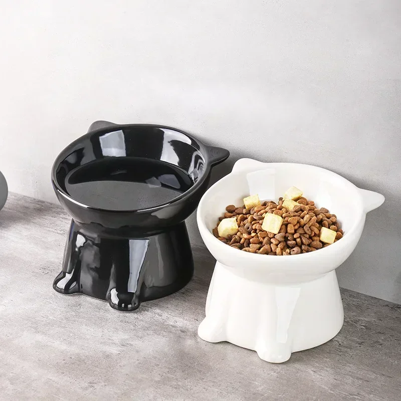 Black Cat Bowl Amazon Ceramic  - Pet Supplies In Amazon recension och pris