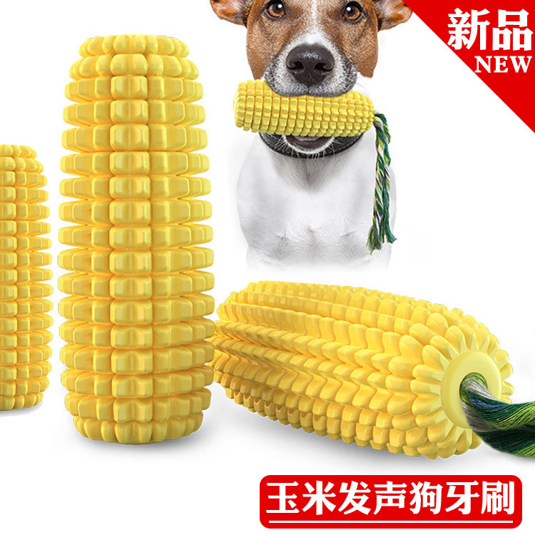 Squeaky Corn Dog Toothbrush Pe - Pet Supplies In Amazon recension och pris