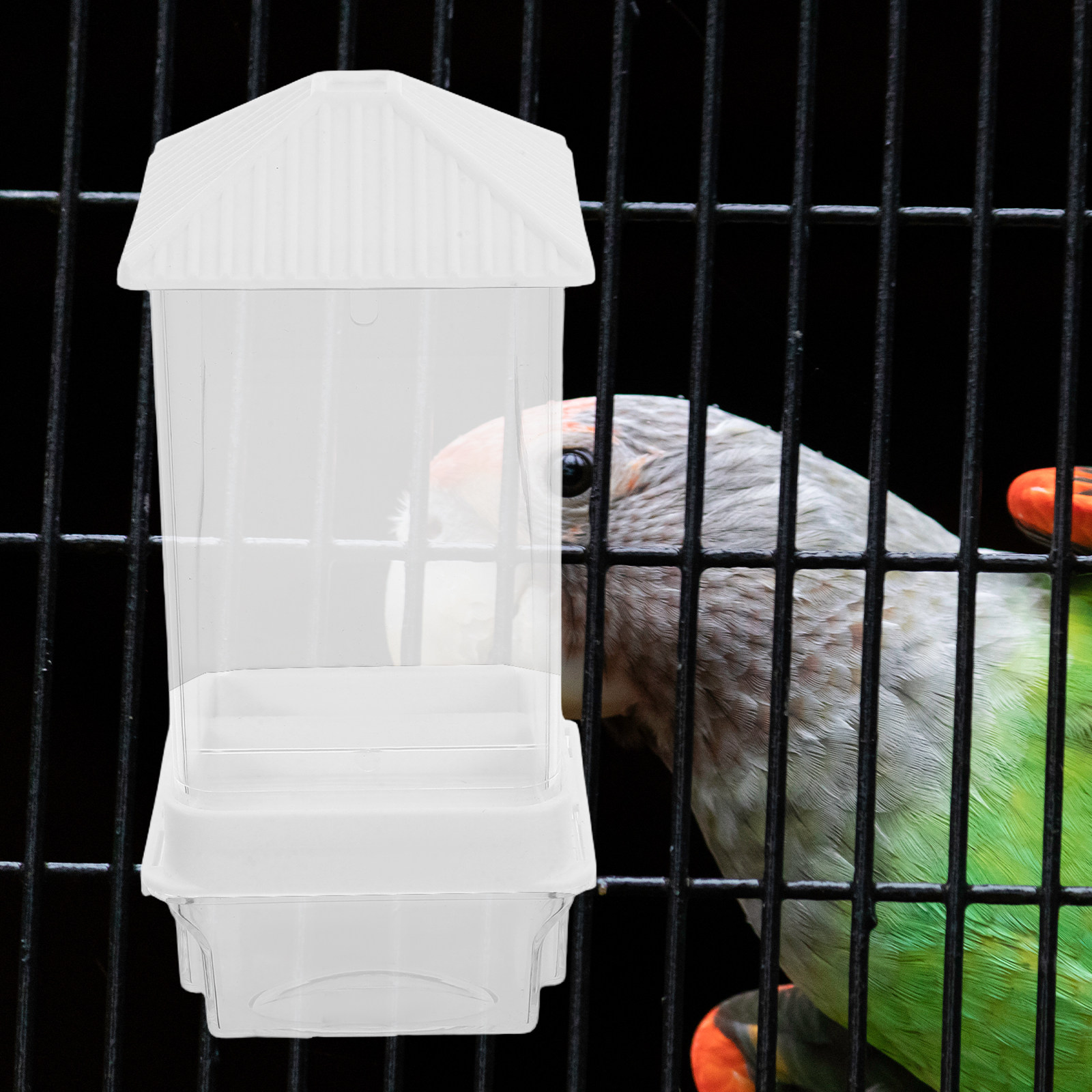 Automatic Bird Feeder No-Spill - Bird Cage Parrot recension och pris