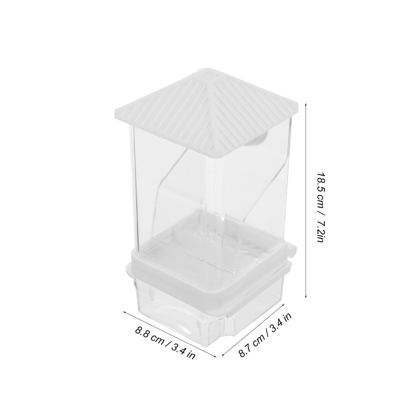 Automatic Bird Feeder No-Spill - Bird Cage Parrot recension och pris