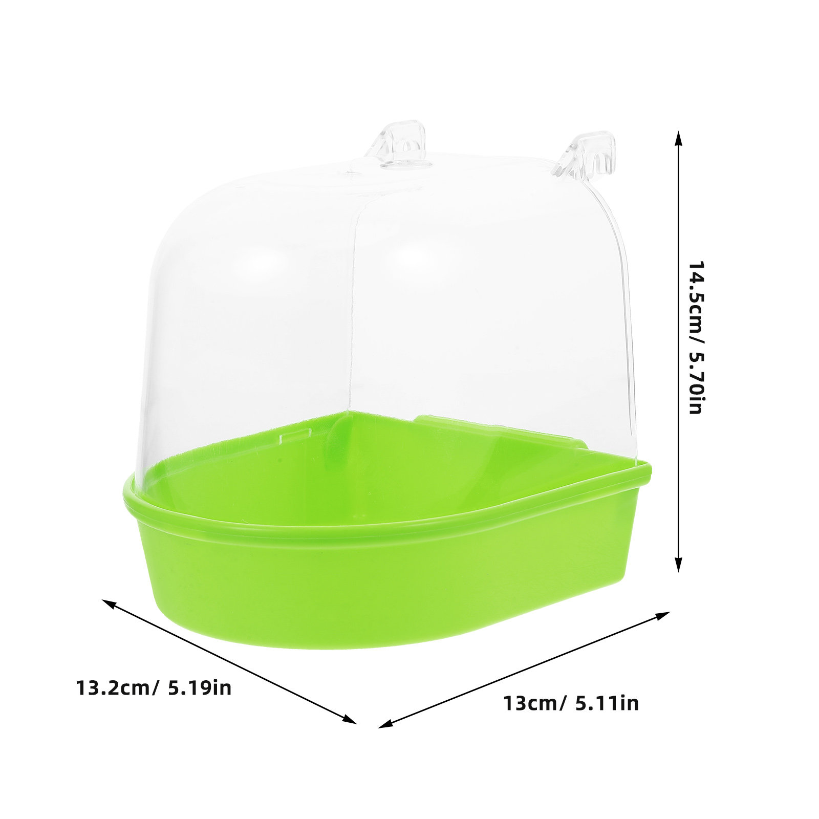 Cage Bird Bath Attachment for  - Bird Cage Parrot recension och pris
