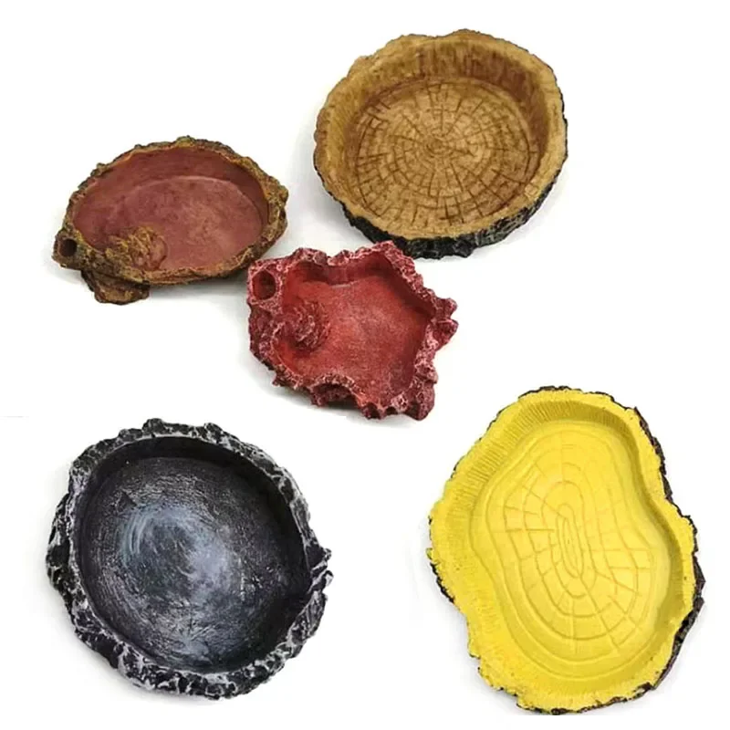 Pet Reptile Feeder Bowl Resin  - Pet Supplies Dropshipping recension och pris