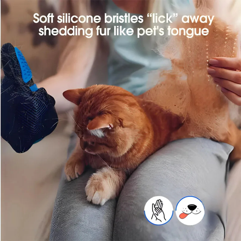 Pet Hair Glove Comb Pet Dog Ca - Pet Supplies Dropshipping recension och pris