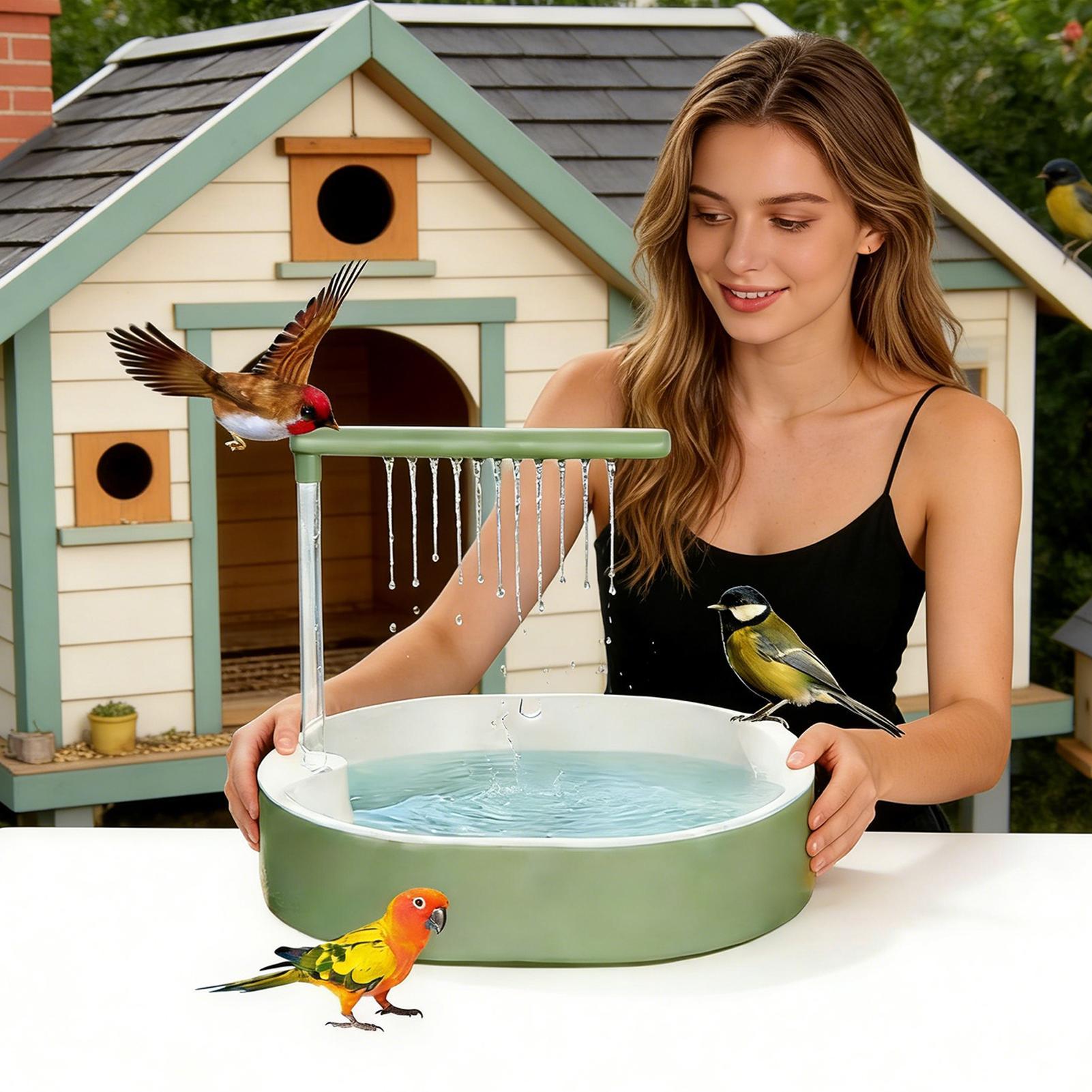 Parrot Bath Bird Cage Fountain - Bird Cage Parrot recension och pris
