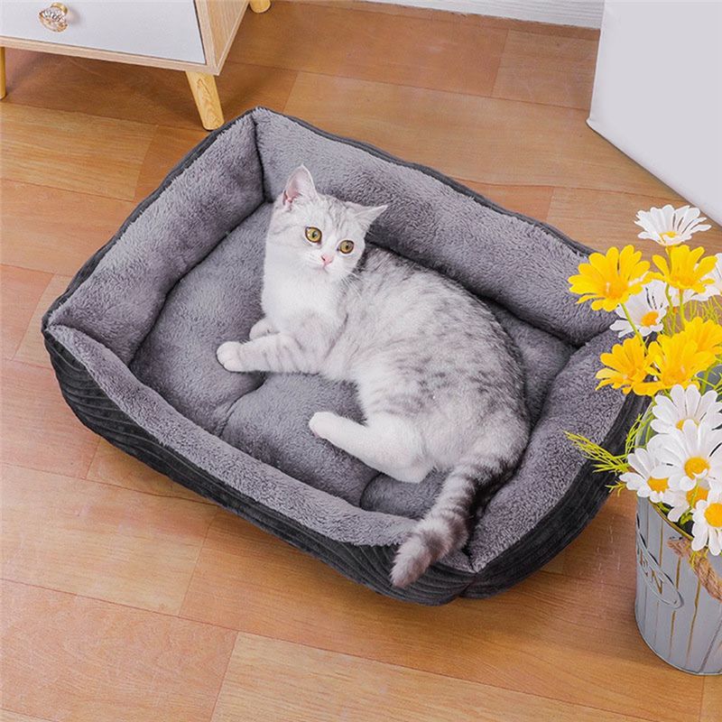 AEA9-Grey Dog Bed Pet Square P - Pet X Supplies & Tack Photos recension och pris