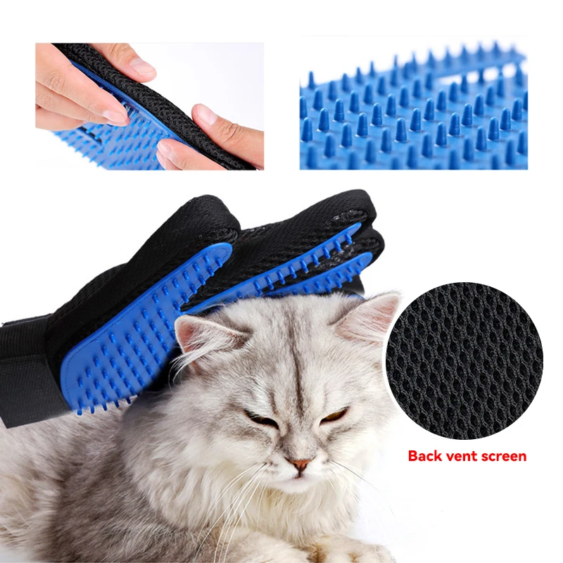 Pet Hair Glove Comb Pet Dog Ca - Pet Supplies Dropshipping recension och pris